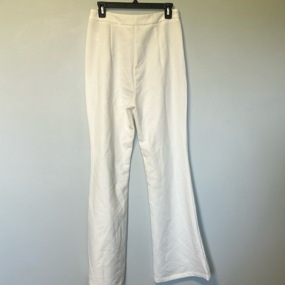 SHEIN Cream Wrap Blazer Pants Suit Set - Picture 7 of 7